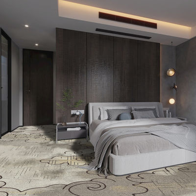 100% Nylon Commercial Full Room Carpet Ink Painting Style Printing Carpet