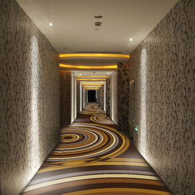 100% Nylon Commercial Full Room Carpet Ink Painting Style Printing Carpet