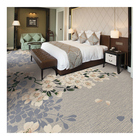 100% Nylon 6 Printed Carpet Luxury Hospitality Carpet Concinnity Style Loop Pile