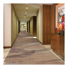 Hotel Corridor And Room Wilton Woven Carpet PP Fiber Carpet Roll
