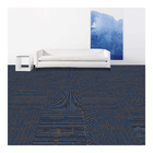 Washable Commercial Modular Carpet With PVC Backing 20x20 Inch