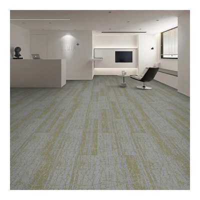Rectangle Nylon Carpet Tiles Modular Mat Indoor Use Only PVC Back