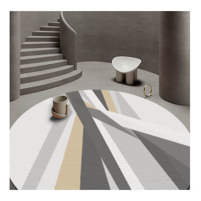 8mm Indoor Area Rug Polyester Printed Carpet Customized Design And Size