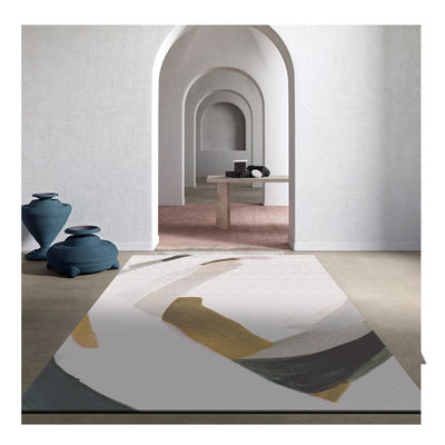 8mm Indoor Area Rug Polyester Printed Carpet Customized Design And Size