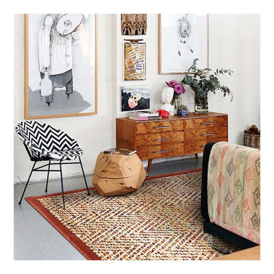 Eastern Art Exotic Style Colorful Indoor Area Rug Luxury Shag Carpets For Floor