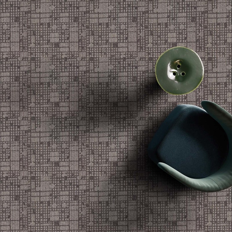 Loop Pile Nylon Floor Carpet Polypropylene 50cmx50cm Bitumen Carpet